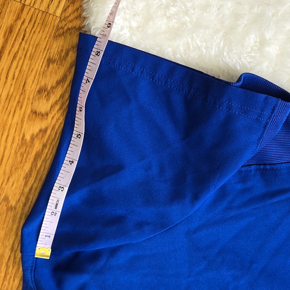 Landau Blue Scrub Top, Womens Size Extra Large - Picture 7 of 11